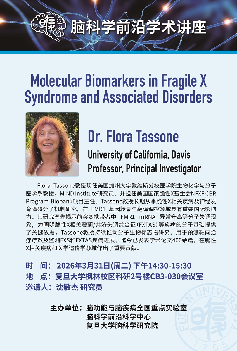 Molecular Biomarkers in Fragile X Syndrome and Associated Disorders